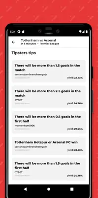 Predict0r android App screenshot 2